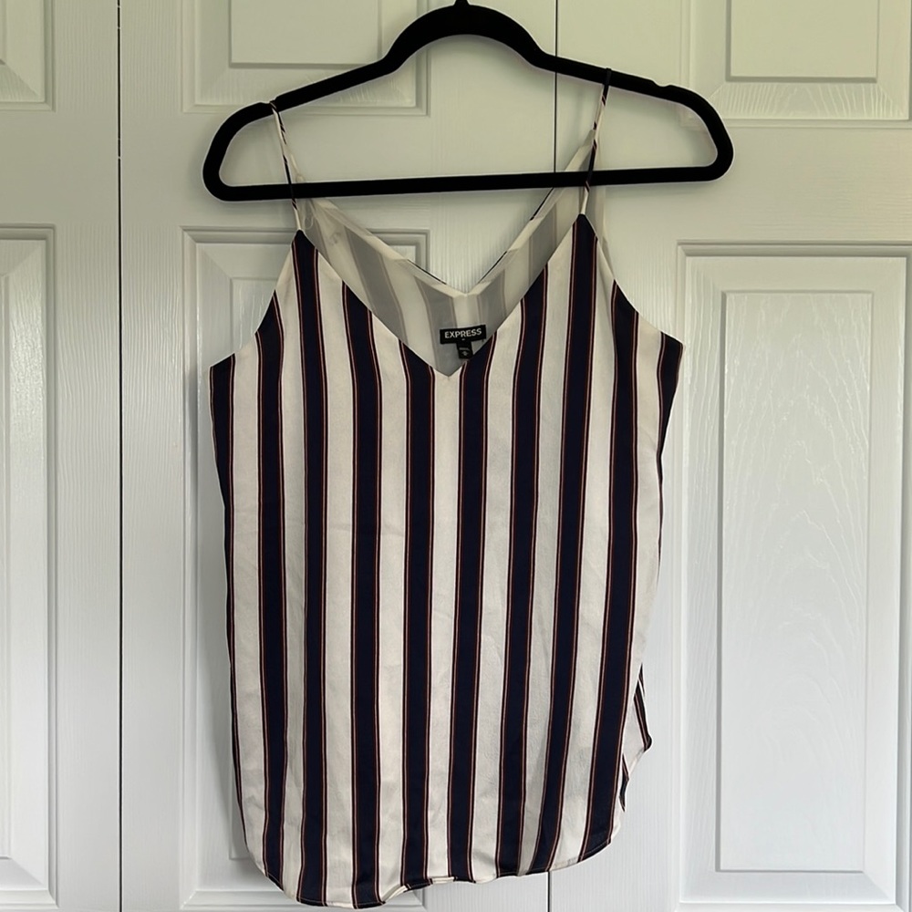 Express sleeveless dress shirt